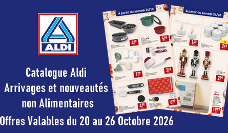 Aldi Catalogue Valable du 20 au 26 Octobre 2026
