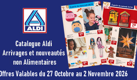 Aldi Catalogue valable du 27 octobre au 2 novembre 2026