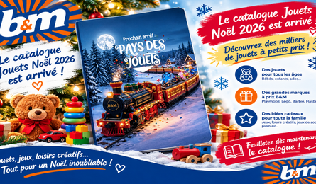 B&M Catalogue de Jouets Noël 2026