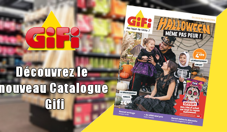 Catalogue Gifi Spécial Halloween Valable du 13 au 26 Octobre 2026