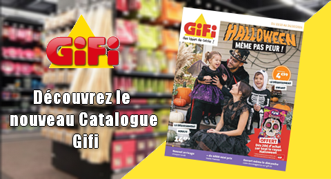 Catalogue Gifi Spécial Halloween Valable du 13 au 26 Octobre 2026