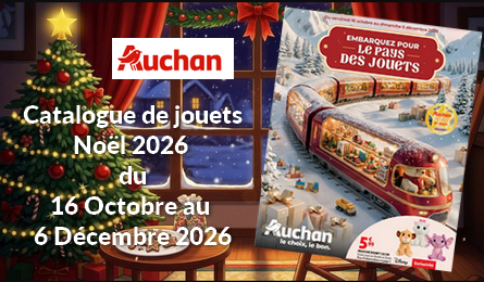 Catalogue jouets Auchan Noël 2026