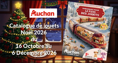 Catalogue jouets Auchan Noël 2026