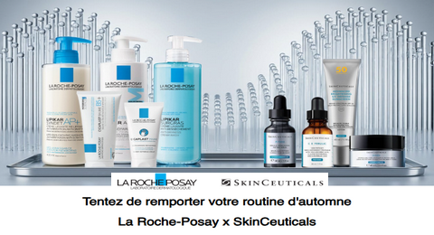 Concours La Roche-Posay – SkinCeuticals votre routine d&rsquo;automne à Remporter