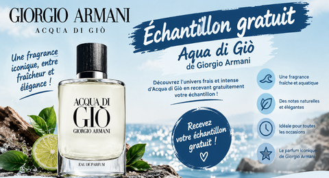 Échantillon Gratuit Eau de Parfum Acqua di Giò de Giorgio Armani