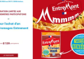 Entremont Offre de Remboursement : Satisfait ou Remboursé Pour l’achat d’un râpé 4 Fromages Entremont