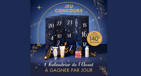 Grand Jeu Fleurance Argan 1 Calendrier de l&rsquo;Avent chaque jour à Gagner
