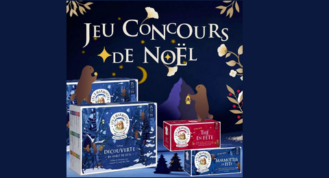 Grand Jeu de Noël Les 2 Marmottes des Coffrets Découverte et des Tisanes à Gagner