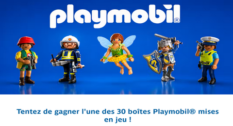 Jeu Concours maRATP 30 boîtes Playmobil à Gagner