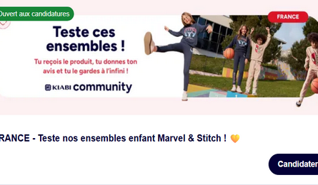 Kiabi Test Produits : Ensembles enfant Marvel & Stitch