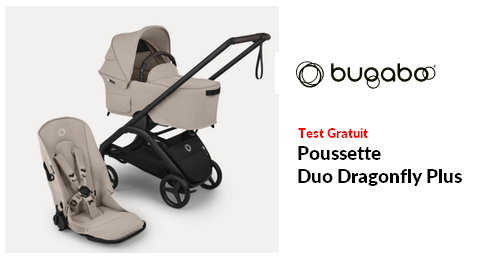 Test Produit Bugaboo : Poussette Duo Dragonfly Plus