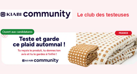 Test Produit Kiabi Community : Plaid Kiabi Home jaune gaufré
