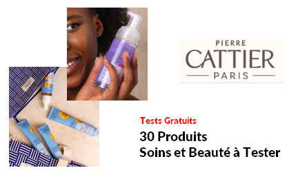 Tests Produits CATTIER Paris 30 Produits Soins et Beauté à Tester
