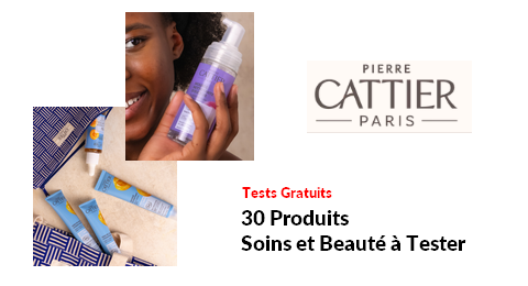 Tests Produits CATTIER Paris 30 Produits Soins et Beauté à Tester