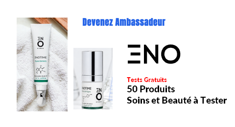Tests Produits Gratuits ENO : 50 produits Soins et Beauté à Tester