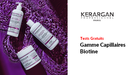 Tests Produits KERARGAN Gamme Capillaires Biotine